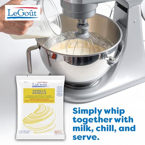 LeGout Vanilla / 24 Ounce (Pack of 12) / 1 Pie & Pastry Fillings
