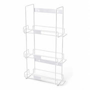 3-Box Wire Wall Mount Glove Dispenser by Glownary – 9.375 X 3.25 X 17.75 Inches, Wire, Black, Model 394rwgd3