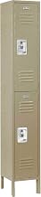 Global Industrial Infinity Two-Tier Two-Door Locker with Recessed Handle &