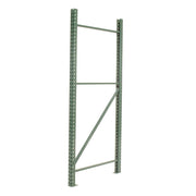 Pallet Rack Upright Frame by Global Industrial – Alloy Steel, Green, Model IE270F09636G