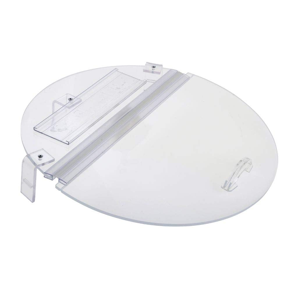 Plastic Barrel Lid - 14" Dia by HUBERT – Plastic, Clear, Model 14" LID