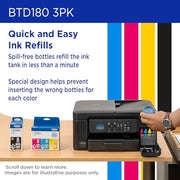 Brother Colors: One each of Cyan, Magenta, and Yellow / 3 Pack / Pack of 3 (One each of Color: Cyan, Magenta Inkjet Ink Cartridges