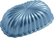 Nordic Ware Formed Fluted Loaf Pan, 6 Cups, Twilight Blue
