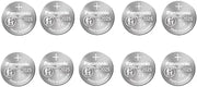Panasonic CR2025 3V Lithium Battery 2PACK X (5PCS) =10 Single Use Batteries