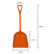 Remco Orange / 14 inch Blade / Shovel Storage & Transport