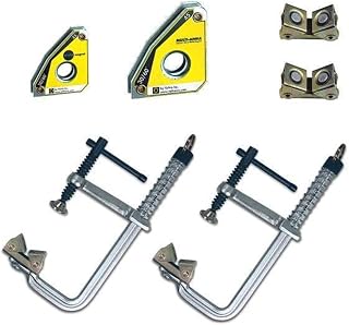 Strong Hand Tools Economy Welding Table Accessory Clamp Kit - 6-Pc. Set, Mode...