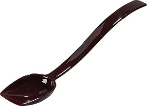 Carlisle FoodService Products 447001 Solid Buffet / Salad Serving Spoon, 0.8 oz, Brown
