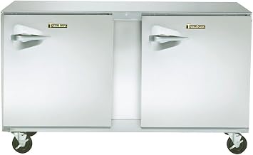 Traulsen UHT72-RR Undercounter Refrigerator - 72" Wide, Two Doors