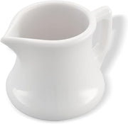 Carlisle FoodService Products Creamer Pitcher for Restaurant and Kitchen, Plastic, 3 Ounces, White