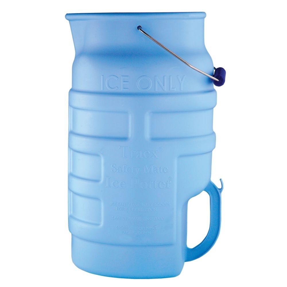 Traex Ice Blue Porter with Handle by Vollrath – 32 cm (Depth), 5.75 gallons, Plastic, Blue, Model 7001
