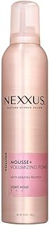Nexxus Mousse Plus 10.6 Ounce Volumizing Foam Medium Hold (313ml) (2 Pack)