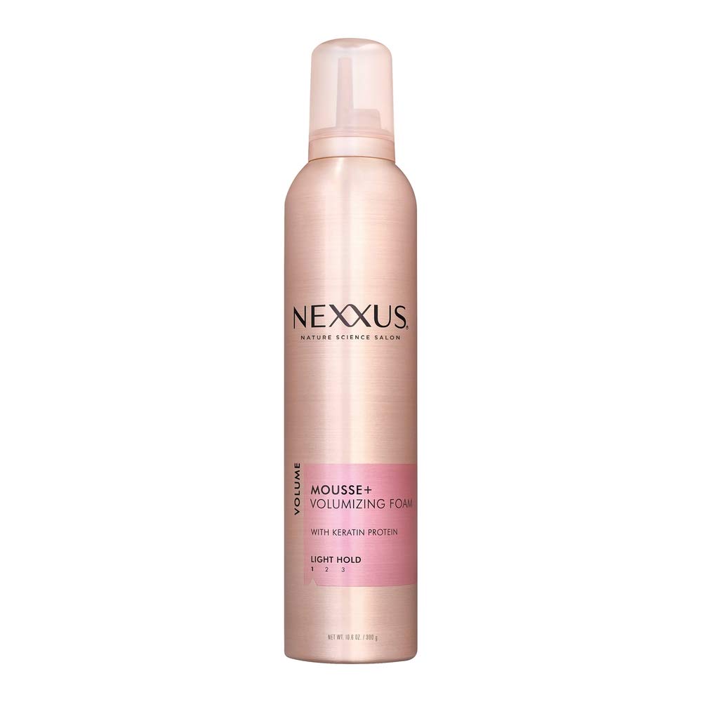 Mousse Plus 10.6 Ounce Volumizing Foam Medium Hold (313ml) (2 Pack) by Nexxus – 10.6 Ounce (Pack of 2), Pack of 22, Model NMP10B-B