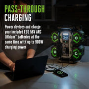 EGO Power+ 1400W w/(2) 6.0Ah Batteries / 1 Generators