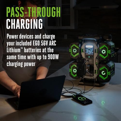 EGO Power+ 1400W w/(2) 6.0Ah Batteries / 1 Generators