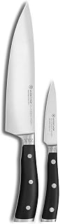 Wusthof Classic Ikon - 2 Pc. Chef’s Knife Set - Custom Engraved, Personalized