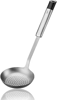 GEFU Slotted Spoon Silver PRIMELINE