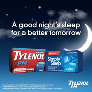 Tylenol 24 Count (Pack of 1) / 24ct / PM Extra Strength Caplets Acetaminophen