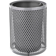 Global Industrial Gray / 36 Gallon / Industrial Trash, Recycling & Compost