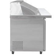 70 3/8" Mega Top Sandwich/Salad Prep Table w/Refrigerated Base by MOTAK – 75.59x38.98x49.21, In Description, Check Images, Model MST-72-30-X