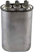 Oval Run Capacitor, Dual Voltage 370/440, 20+15 Mfd