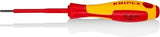 KNIPEX Tools 98 20 25 3/32-Inch Slotted Screwdriver, 3-Inch Insulated