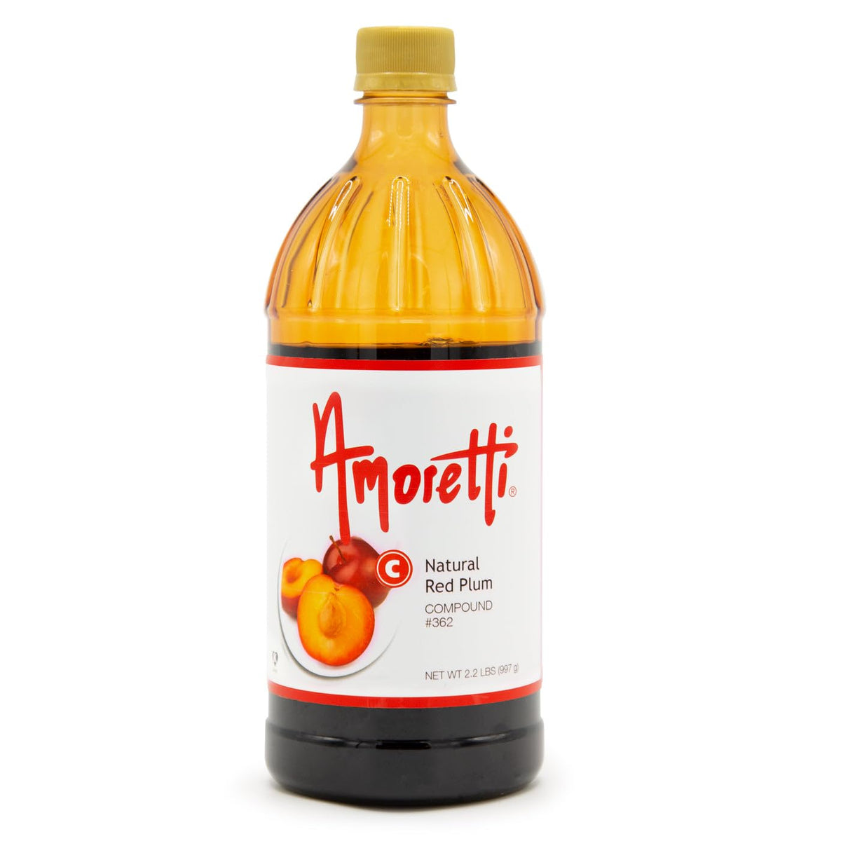 Red Plum Compound 2.2 lbs - Natural Flavors by Amoretti – 2.2 Pound