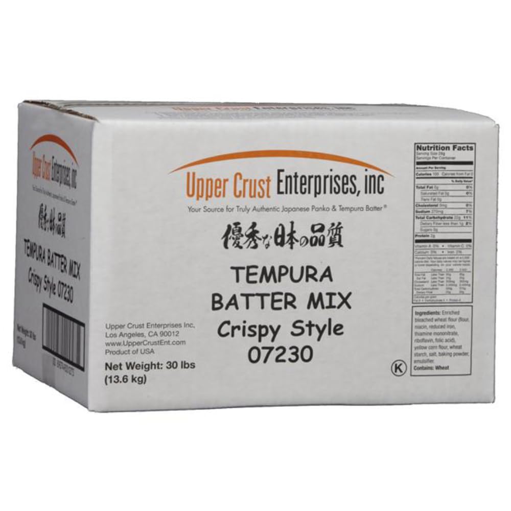 Gourmet Tempura Batter Mix by Upper Crust Enterprises – Commercial Grade