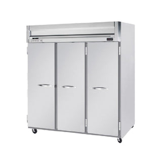 Beverage-Air HFPS3-5S Horizon Series Three Section Solid Door Reach-In Freezer 74 cu.ft. Capacity Stainless Steel Exterior and by Beverage Air – Model HFPS35S