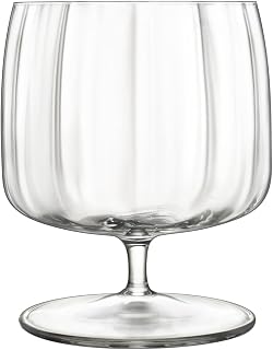Luigi Bormioli Jazz Rum Cocktail Glass 4-Piece Set, 500 ml Capacity