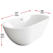 Fairview Bathtub by Lighting Design – Brushed Gold