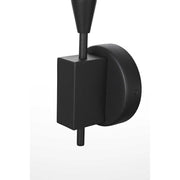 Odin LED Outdoor Wall Sconce Black by Lighting Design – 8.2", Iron, Black, Model OD401W28BK