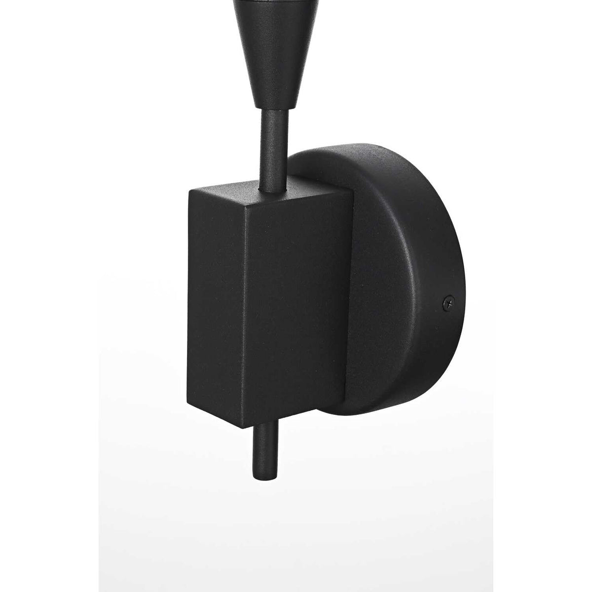 Odin LED Outdoor Wall Sconce Black by Lighting Design – 8.2", Iron, Black, Model OD401W28BK