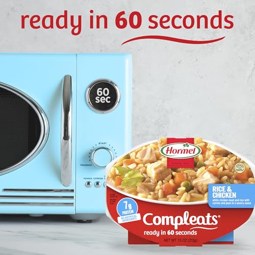 HORMEL COMPLEATS Rice & Chicken / 7.5 Ounce (Pack of 7) / 1 Seasoned Rice