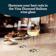Libbey Diamond Red 12 / 12 count / Modern Wine Glasses