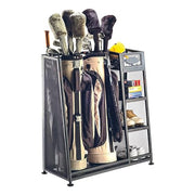 Suncast 1 Pack / Rack / Black Golf Club Organizers