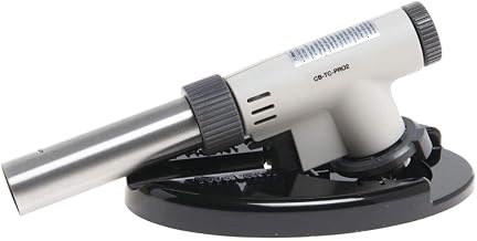 Iwatani Metal Butane Cooking Blowtorch - 7 1/2" L x 1 1/2" W x 2 3/4" H
