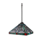 CH3T359BM12-DP1 Mini Pendant by Chloe Lighting – exact color of each glass piece may vary due to each piece being hand crafted