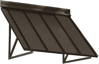 Awntech Standing Seam 3-11/16'W x 2'H x 2'D Awning Bronze