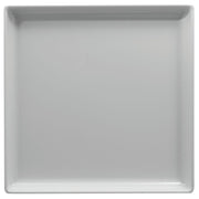 Square Serving Tray White Melamine - 14" L x 14" W x 1 1/2" H by HUBERT – 14" x 14" x 1.5", Melamine, White, Model HUM1414-NW