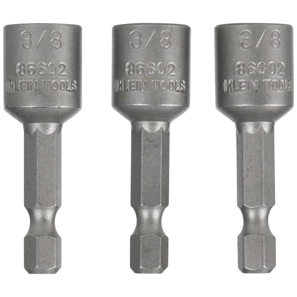 1/4-Inch Magnetic Hex Drivers by KLEIN TOOLS – 1/4-Inch, Black Oxide, Grey, Model 86600
