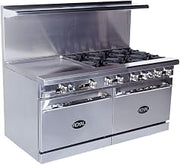 RR-6G24 60" Gas Range - 6 Burners by Royal Range – Commercial Grade