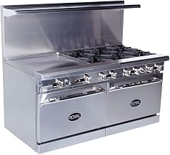 RR-6G24 60" Gas Range - 6 Burners by Royal Range – Commercial Grade