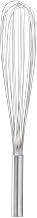 Crestware 18-Inch Stainless Steel Piano Whip, 1, Silver