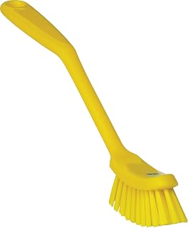 Kyowa Clean Vikan Dish Brush, Yellow, 4405, Cleaning, HACCP Compatible, Food Sanitation Law Compliant