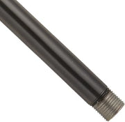 RAB Lighting ST12B Lawn Light Mounting Stem, Steel, 12" Length, Black (2 Pack)