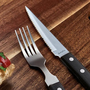 Amefa Steak Fork x12 / Black / Fchette steak x12 Dinner Forks