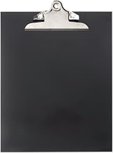 HUBERT Clipboard Sign Holder -Black Plastic Hanging 10" L x 12 1/2" H