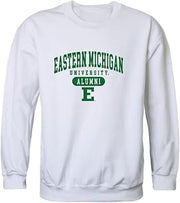 BHFC Eastern Michigan University Eagles EMU College Alumni Fleece Crewneck Sweatshirt