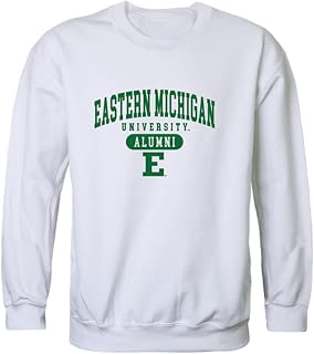 BHFC Eastern Michigan University Eagles EMU College Alumni Fleece Crewneck Sweatshirt