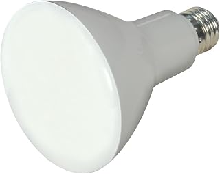 Satco Lighting 9.5 Watt BR30 LED Soft White Light Bulbs - 105 Degree Beam Angle - 3000K - E26 Medium Base - 120 Volt - Dimmable - 750 Lumens (12 Pack)